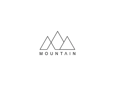 Mountain Logo Design business logo company logo creative design creative design creative logo design design graphic design illustration logo minimal logo design