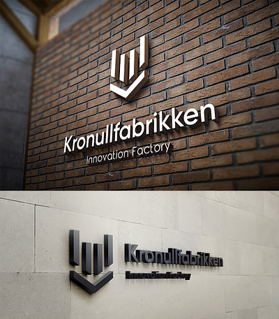 Logo for Innovation startup factory branding factory geometric logo startup