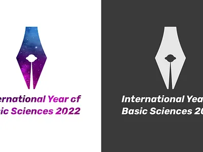 Iybssd2022 Logo - No 1 basic sciences branding design illustration iybssd2022 iybssd2022 logo khajeh logo sajjad sajjad khajeh sciences ui ux vector
