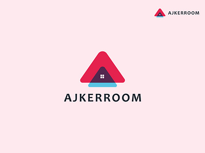 AJKERROOM LOGO DESIGN 3d animation branding creative design graphic design icon illustration logo logos minimalist motion graphics room logo typography ui vector vinatge logo