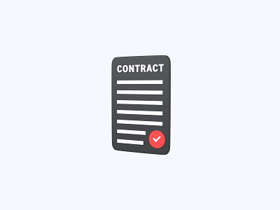 Contract 3D icon 3d 3d art 3d artist 3d design 3d designer 3d icon 3d icons freebie freebies icon icons ui