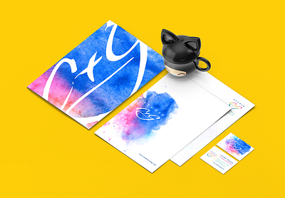 Studio C&G Digital Agency - Brand Identity brandidentity branding design rebranding stationery