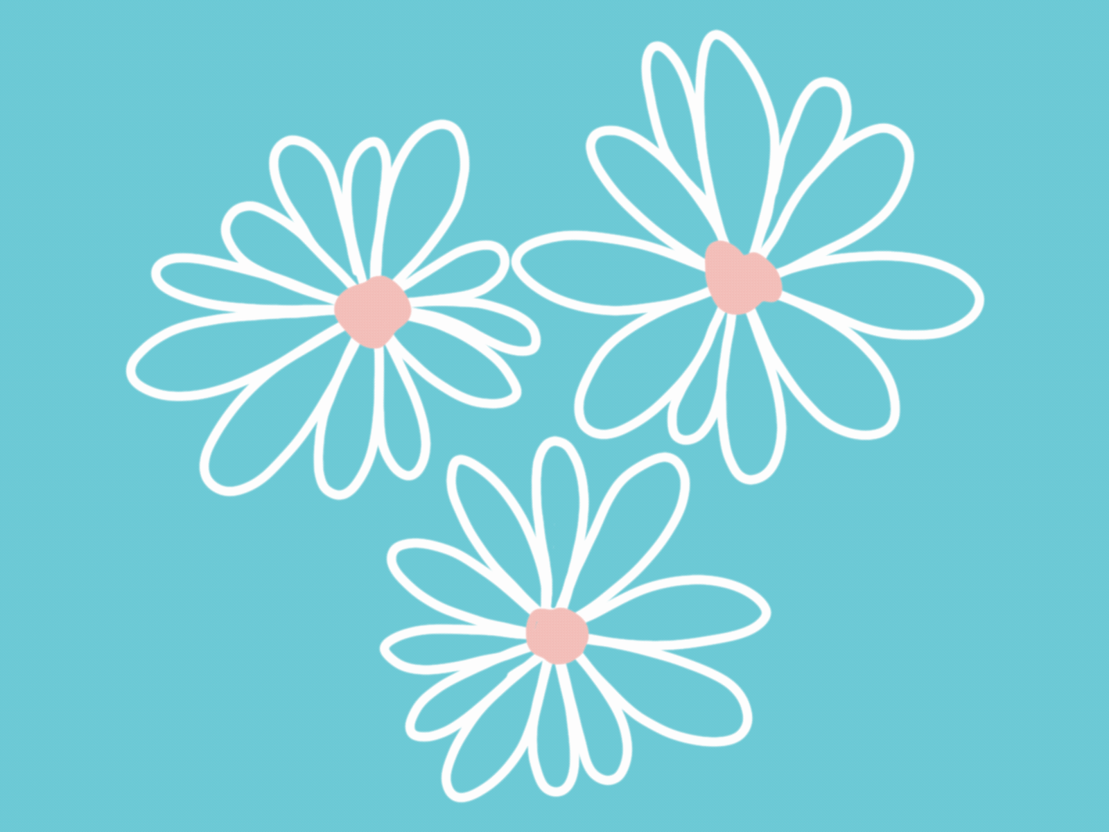 Floral Gif animated animated gif branding design gif hungarian illustration