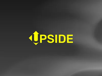 Upside Logo branding design illustration khajeh logo sajjad sajjad khajeh ui upside upside logo ux vector آپساید