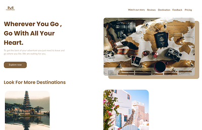 Travel website app branding design figma graphic design illustration logo ui uiux vector