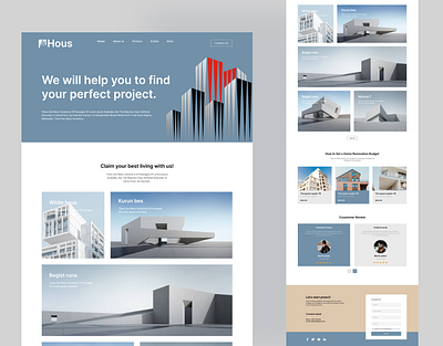 Real estate landing page dailyui landing page real estate landing page1