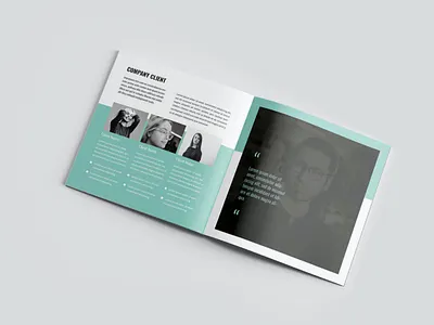 Company Profile background blank branding brochure brochure design brochure template catalog company company profile creative design empty isolated magazine mockup open page paper template white