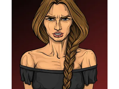 Comic Art Self Portrait character comic comicart digitalart illustration