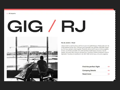 GIG / RJ concept design graphic graphic design minimal ui ui design web
