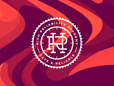 Academy Seal badge branding logo typography