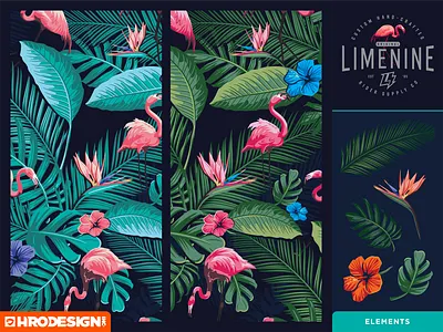 Limenine Pattern badge branding design icon illustration logo pattern type vector