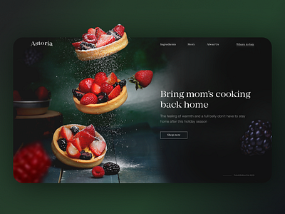 UI Marathon Service Design Club - Day 10 app bakery daily ui graphic design landing page ui ui marathon ui ux ux