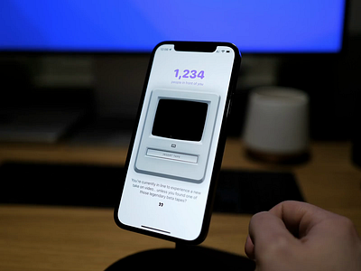 "Beta Tape" Onboarding animation beta ios prototype swiftui ui