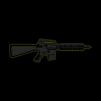 Tat gun apparel design graphic design illustration vector