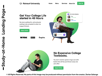 School College Landing Page | Wordpress, Unbounce & Clickfunnels branding clean concept design ecommerce graphic design modern photography photoshop simple symbol texture type typography ui uiux ux web design website