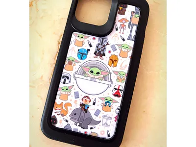 The Mandalorian character design cute disney grogu illustration jerrod maruyama jmaruyama kawaii star wars the mandalorian