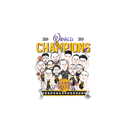 Bubble Champs illustration t shirt