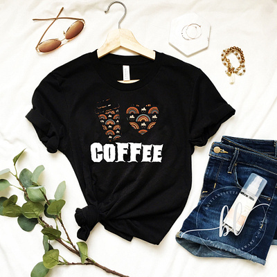 I Love Coffee T-shirt coffee shirt design graphic design graphics t shirt design i love coffee shirt designer tee designer tshirt tshirt designer tshirts typography t shirt vector