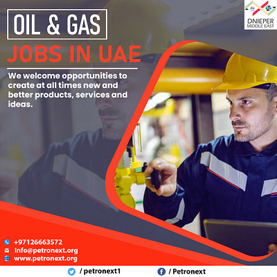 Oil & Gas Jobs in UAE graphic design