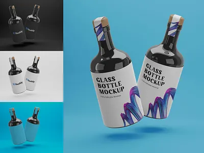 Glass Bottle Mockup Free PSD bottle bottle mockup bottle mockup new psd bottle mockup premium psd branding mockup branding mockup psd free psd glass bottles glass bottles mockup mockup mockup psd primepsd psdbuddy