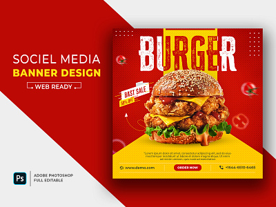 Social Media Banner Design promotional banner