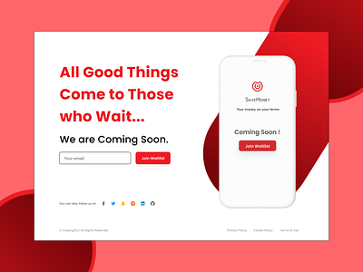 Browse thousands of Join Waitlist images for design inspiration | Dribbble