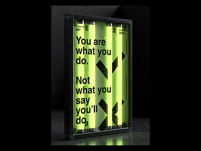 CB Design PC-097 3d 3dposter c4d cinema4d layout neon neonlight poster posterdesign typographicposter typography