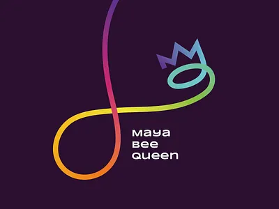 Maya Bee Queen adobeillustration art borabula branding brandingdesign design graphic design illustration logo logoawesome logocustom logodesign logoinspirations logomark logotype trendlogo vector vectorart vectorillustration vectorlogo