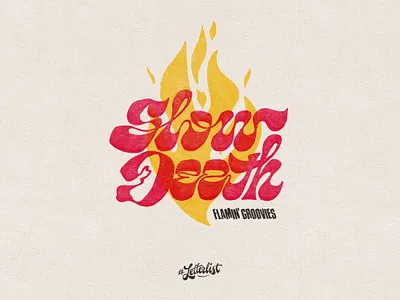Slow Death custom dribbble handlettering handmade lettering type typeface typography