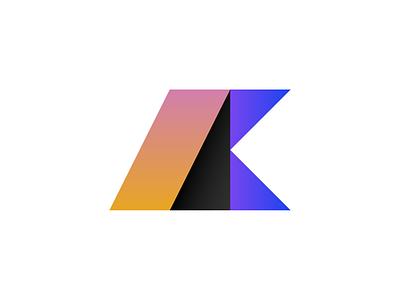 Kestofer - Gradient Software Brand Logomark binary brand identity branding c programming cc coding computer game development gaming javascript k letter language logomark logotype php programming python software tech technology