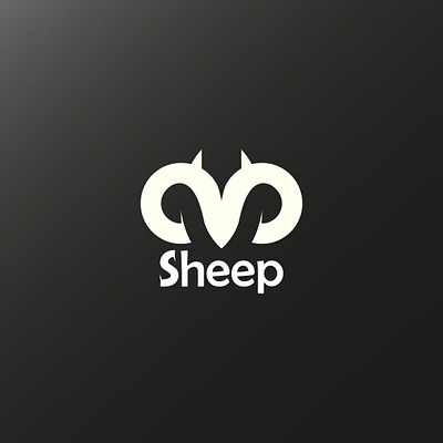 Logo sheep icon logo vector