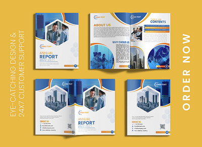 design-professional-company-profile-annual-report-business-propo annual report brochure business proposal company profile flyer graphic design