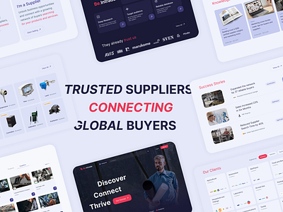 Be.Intrade B2B Platform b2b branding business card design landing landing page landing page design listing platform product product page ui uidesign uiux ux uxdesign website