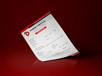 Admission Form Design responsive form design