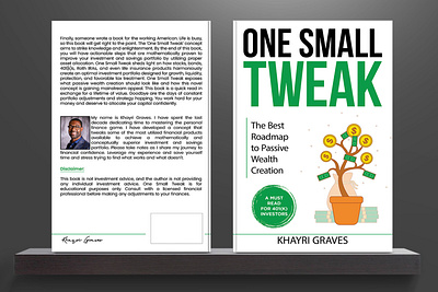 One Small Tweak 3d book mockup book book art book cover book cover art book cover design book cover designer book cover mockup cover art ebook ebook cover epic epic book epic book covers epic bookcovers epic covers non fiction book cover one small tweak paperback professional book cover