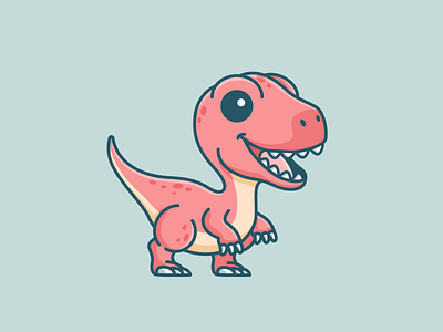 Cute Dinosaur adorable baby cartoon character chibi children cute dinosaur cute raptor cute velociraptor dino dinosaur dromaeosaurs friendly illustration illustrative logo kawaii dinosaur lovely mascot playful super deform