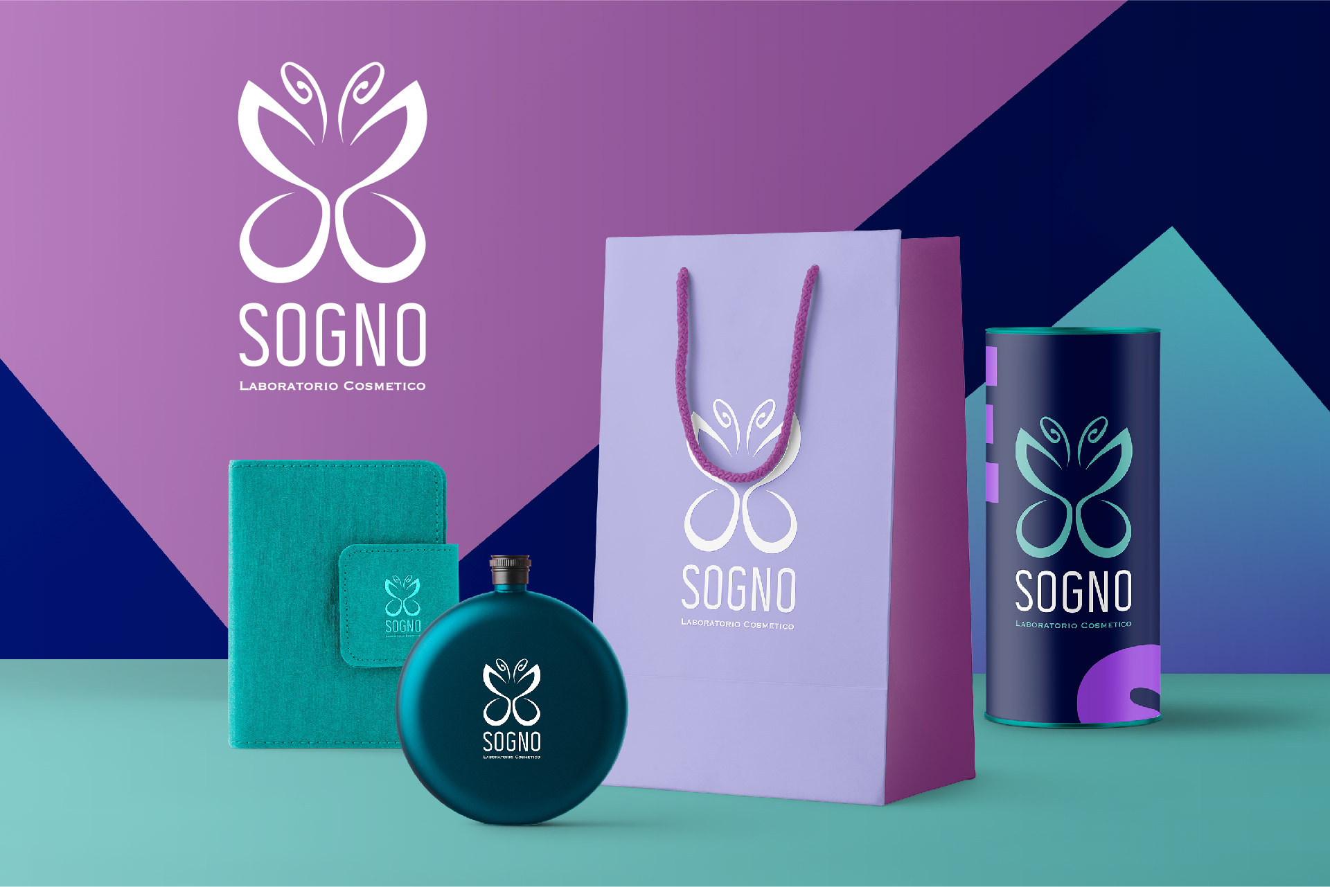 Example of Logo Design - Sogno Cosmetici - Tuscany (Italy)