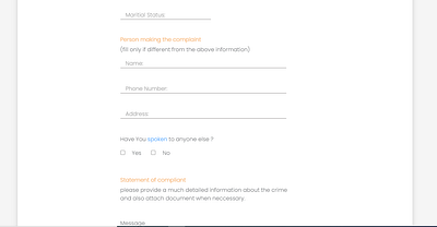 A form page..... design ui