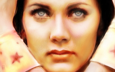 Wonder Woman dc illustration illustrator painter photoshop portrait