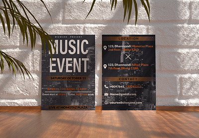 Event flyer 3d animation branding design event flyer flyer graphic design illustration logo logo design motion graphics ui vector