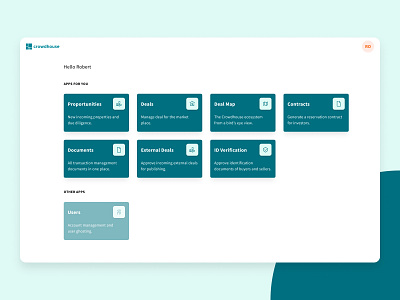 Internal tools dashboard dashboard real estate tools ui