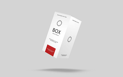 Royal White Box Packaging Mockup 3d animation box branding design design template designs graphic design illustration logo mockup motion graphics packaging psd psd mockup royal ui web white