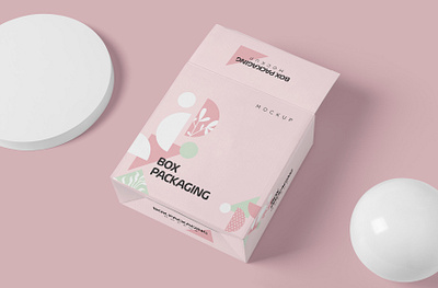 Royal Pink Packaging Mockup branding design design template designs illustration logo mockup packaging pink psd psd mockup royal ui web