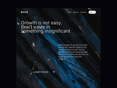 #Exploration UI - Minimal Landing Page big text black and white clean landing page minimal minimalist design minimalist style modern photography portfolio simple stylish typography uidesign web design