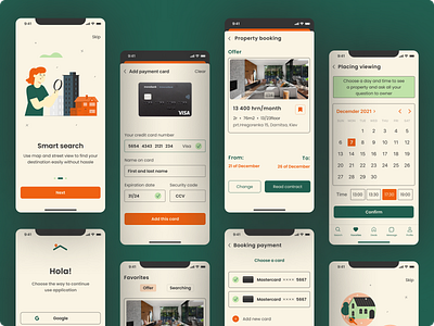 Real Estate App app app design design ui ux