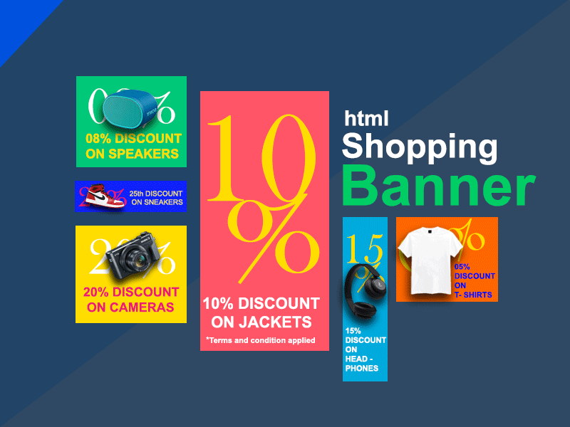 SHOPPING BANNER