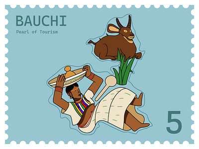Bauchi bauchi character character design culture dribbble illustration illustrator nft nigeria tribe vector