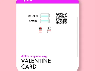 ANTIcomputer.org Valentines Cards covid design graphic design illustration logo