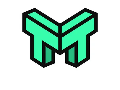 TMT Logo 3d branding buisness entertainment fashion graphic design industry logo networking