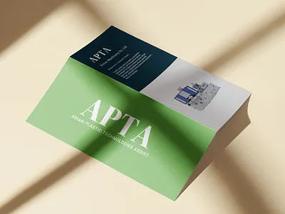 Trifold branding graphic design logo